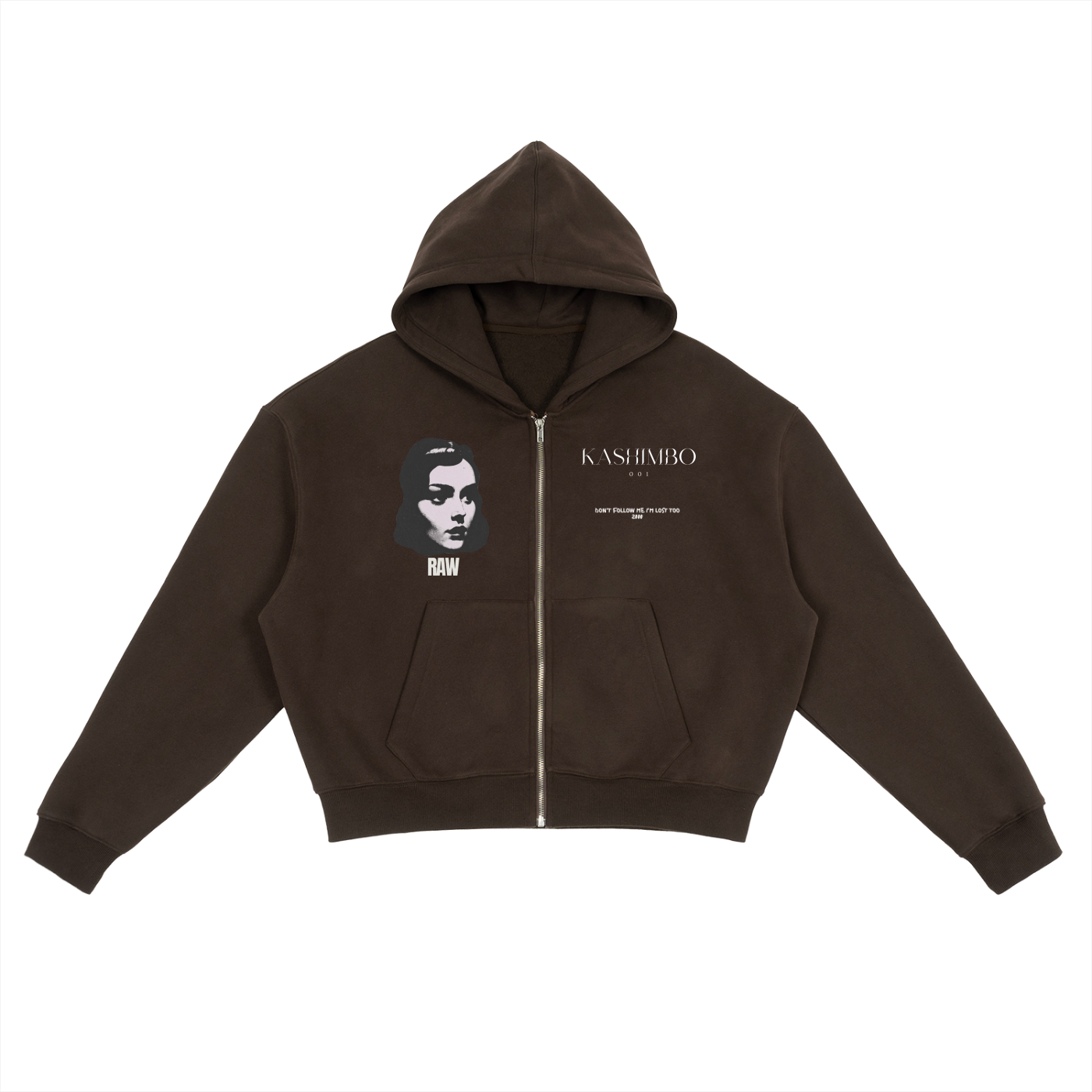 KASHIMBO 001 Fleece Zip-Up Boxy 